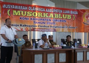 Jigus Pimpin KONI Hingga 2029, Bupati Dorong  Masuk 15 Besar Jawa Barat