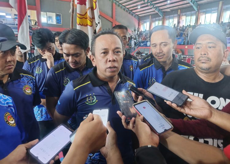 Kejari Kabupaten Cirebon menggelar Open Championship 2025 yang berpusat di GOR Ranggajati, Kecamatan Sumber, Kabupaten Cirebon, Sabtu (11/10/2025)./* (foto: M. Rahmat)