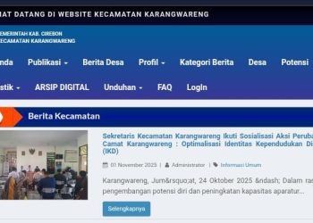 Kecamatan Karangwareng Kembangkan Digitalisasi Arsip Vital