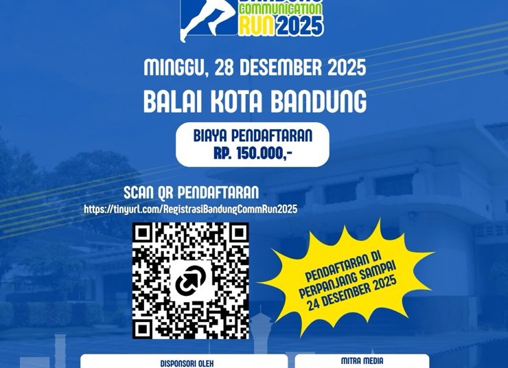 Fikom Unpad dan IKA gelar Bandung Communication Run 2025./*