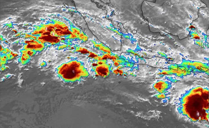 Infografis prakiraan cuaca./* (BPBD Kab. Cirebon) 
